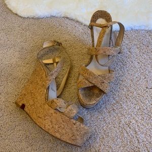 Christian Louboutin Cork Heels